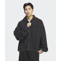 Adidas Washed Hoodie Jacket   Black Jm7285 M