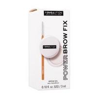 Revolution Power Brow Fix Antakių gelis ir antakių pomada 3 ml Antakių gelis