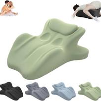 Multifunctional Memory Foam Nap Pillow - Face Down Headrest for Mobile Gaming and Relaxation 59x46x24 cm