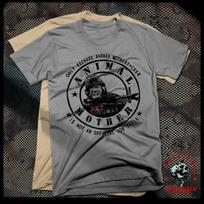Machine Gunner T-Shirt Infantry Ranger Special Ops Military XL Charcoal Gray Tee M