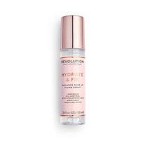 Revolution Hydrate & Fix Radiance Make Up Fixing Spray Makiažo fiksatorius 100 ml Makiažą fiksuojanti priemonė