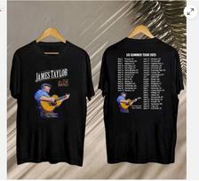 James Taylor Summer Tour 2025 Shirt, James Taylor 2025 Concert, James Taylor Fan Unisex T-Shirt XXXL