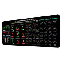Computer Mousepad AntiSkid Rubber Backing Easy Clean Fabric Top Workspaces Protections Desk Mouse Pad Accessories 300x600x2mm