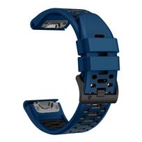 QuickFit 22mm 26mm pralaidus orui silikoninis dirželis Garmin Fenix 7X 7 6X Pro 5 5X Plus/Epix 2 47mm 51mm Tactix 7 laikrodžiui QuickFit 22mm
