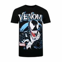 Oficialus Marvel Vyriškas Venom Antiherojus 100% Medvilnės Marškinėliai Vyriški Marškinėliai Viršus Juodas S-XXL 4XL black