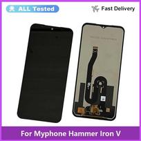 Pilnas LCD ekrano ir lietimui jautraus sluoksnio surinkimas manoPhone Hammer Iron V