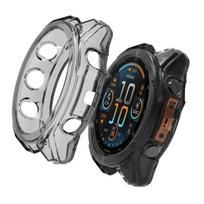 Minkštas silikoninis permatomas apsauginis dėklas, skirtas Garmin Fenix 8 47mm 51mm, skaidrus TPU dangtelis Fenix8 laikrodžio korpuso aksesuarams For Fenix8 51mm gryna