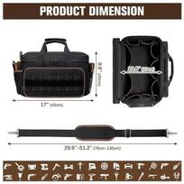 DGEV Tool Tote, Tool Bag Organizer, Electrician Tool Bag,  Tool Bag, Tool Caddy, Tool Bags for Electricians