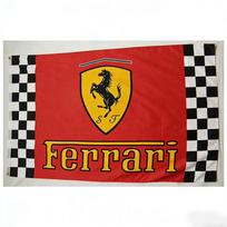 For Ferrari Fashion Classic Sports Modification Room Wall Hanging Cloth Hanging Flag to Support Big Flag Competition Cheering 90x150cm