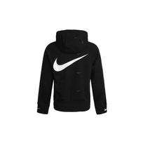 Nike Solid Casual Hooded Logo Jacket Men Outerwear Black DA0083-010 L