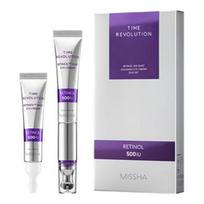 Missha Time Revolution Retinol 500 Shot Galvanic Eye Cream Duo Set (15ml + 15ml) 15ml+15ml