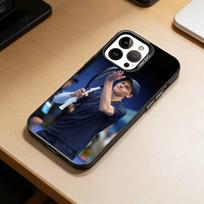 J-Jannik Sinner telefono dėklas iPhone 17,16,15,14,13,12,11 Plus,Pro Max,XS, Spalvingas Sidabrinis Juodas Dangtelis iPhone12 brown