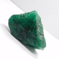 33 Ct Natural Emerald Huge Size Green Uncut Rough CERTIFIED Loose Gemstone 95 mm approx žalia