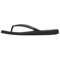 Crocs Unisex Miami Flip Juodi Madingi Patogūs Lauko Kvėpuojantys Basutės su Pirštų Atrama 211435-001 39-40