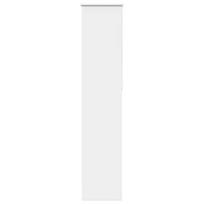 White Blackout Roller Blind 45X230 Cm Fabric Width 40.7 Cm