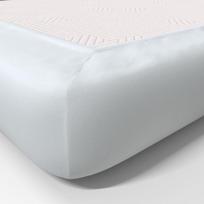 Rustilė trikotažinė paklodė su guma 90x200x30 cm, 100% medvilnė, 170 g/m2