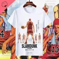 Slam Dunk Master Tide Tshirt Fashion Sakuragi Mitsui Shou Around Clothes Youth Basketball Short Sleeve TShirt Men Women Tee Tops M