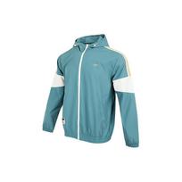 Adidas Originals Color-Block Logo Hooded Jacket Men Outerwear Green HS1992 L