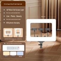 Multi-Angle Selfie Ring Light Stand for Live Streaming & Photography