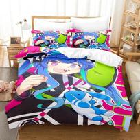 3D Anime Uma Musume Pretty Derby Twin Turbo Bedding Set,Duvet Cover Bed Set Quilt Cover,King Queen Twin Size Boys Girls Adults 70x133cm 2pcs