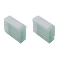 100Pcs Microscope Slides Rounded Corner Blank Glass Microscope Slides for Wet Specimen for Lab Sample Observation