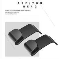 For Byd Seal u Song Plus Dmi Ev -2025 Car Seat Headrest Hook Internal Storage Organizer Large Load-Bearing Interior 2Pcs Black