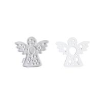 Castings Molds Handmade Plasters Moulds Angel with Heart Star Silicone Mould Epoxy Resin Tool