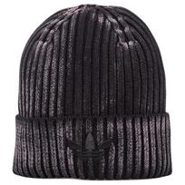 Adidas Originals Siuvinėta medvilnės siūlų kepurė Unisex Kepurės Juoda Pilka Violetinė JZ4931 OSFW black
