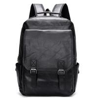Retro Large Capacity Backpack, Casual Trendy Laptop School Bag, Daily Travel Commuter Backpack for Men juoda