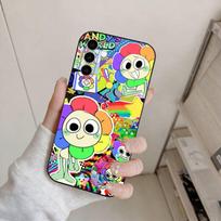 D-Dandy World Phone Case For Samsung Galaxy A73,A72,A71,A70,A53,A52,A51,Others Soft Black Cover Samsung a11