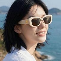 [Celine] Sunglasses CL40216U 25E Women's Fashion Bold Horn-rimmed Triomphe