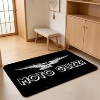 ANIME M-Moto Guzzi Floor Mat Absorbent Floor Mat Non-Slip Entrance Rug for Bathrooms Restrooms and Toilets 40cm x 60cm beige