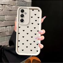 Case for Samsung Galaxy A16 A71 A72 A15 A23 A56 A34 A12 A13 A35 A36 A26 A32 A53 A54 A51 A73 Phone Cover Cartoon Flower Love Galaxy A51 4G