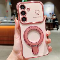 For MagSafe Magnetic Kickstand Holder Phone Case For Samsung A56 A55 A54 A36 A35 A34 A26 A25 A24 A37 A57 A17 A16 A15 A14 Cover Galaxy A56 juoda