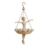 Ballet Dancer Hanging Planter Elegant Ballerina Whimsical for Gardeners