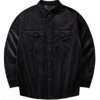 Anta Solid Color Lapel Single-Breasted Long Sleeve Jacket Men jackets Dark-Brown Gray 952448602-3 XL