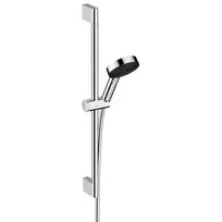 Dušo stovas komplektas Hansgrohe Pulsify Select S 105 su žarna - Blizgus chromas