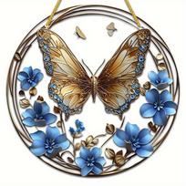 Butterfly Sun Catcher. Window & room decor for summer, festivals & gifts. gryna