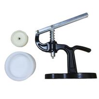 Stainless Steel Bath Salts Press Machine with Bath Salts Mould for Making Bath Salts Shower Steamers Bath Salt Cakes 1