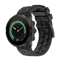Silikoninė apyrankė, suderinama su Suunto 9 išmaniuoju laikrodžiu GPS SUUNTO 9 Baro Sportinis riešo HR Pakeitimo dirželis Black
