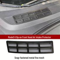Tesla Model 3 & Y Insect Net Grille Cover - Air Inlet Mosquito Repellent & Water Tank Protector