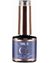 Nails Cosmetic viršutinis sluoksnis nagams Nails Quick CRYSTAL SHINE Top UV/LED 15ml