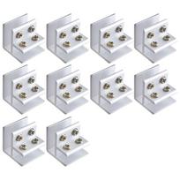 Pack Of 10 Heavy Duty Tile Connectors Tile Joining Clamps Aluminum Tile Clamps for Enthusiasts & Professional Builders 1