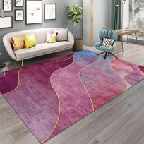 Nordic Geometric Carpet Large Area Rug Non Slip Washable Floor Mat for Living Room Bedroom Decor 50x80cm