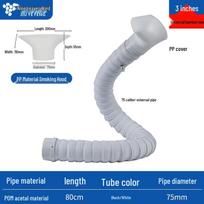 Adjustable Bamboo Pipe for Smoke Extraction and Heat Dissipation