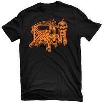 DEATH Halloween Logo T-Shirt NEW Relapse Records TS4599 Chuck Schuldiner Holiday S