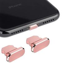 2-10PCS Metal Anti Dust Plugs Charger Dock Plug For IPhone 14 13 12 Pro Max IPad AirPods Apple Series Lightning Ports Cap Covers 2PCS
