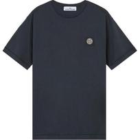 Stone Island Logo Pullover Crew Neck T-Shirt Men T-Shirts Dark-Blue K1S152100039S0013-V0020 M