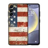 Telefono dėklas Samsung Galaxy A57 A24 A52 A36 A23 A32 A26 A25 A37 A22 A53 A35 A73 A51 A55 A72 A71, su nacionalinės vėliavos raštu Galaxy A72 gray