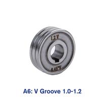 Welding Accessory for Steel Aluminum Flux Cord Wire MIG Wire Guide Drive Wheel Knurl K V U Groove Welding Wire Feeding Roller
